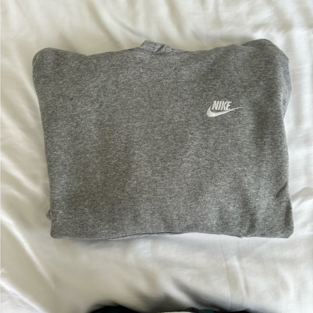 Grey Nike sweatshirt